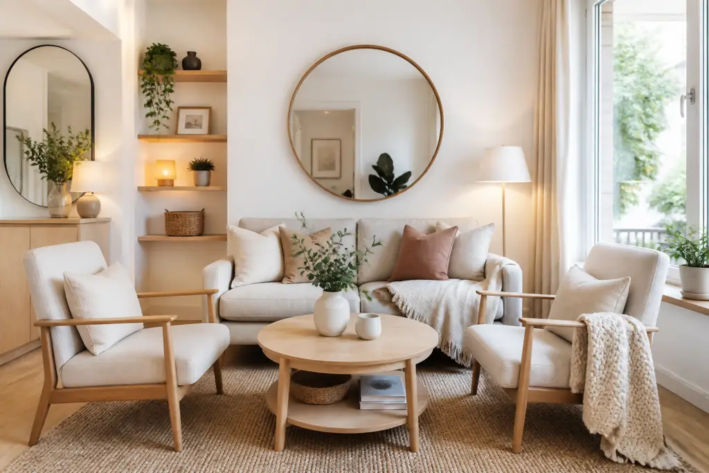 kleine woonkamer inrichten
